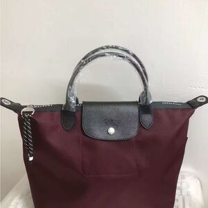 Longchamp Burgundy bag energy bag size M
